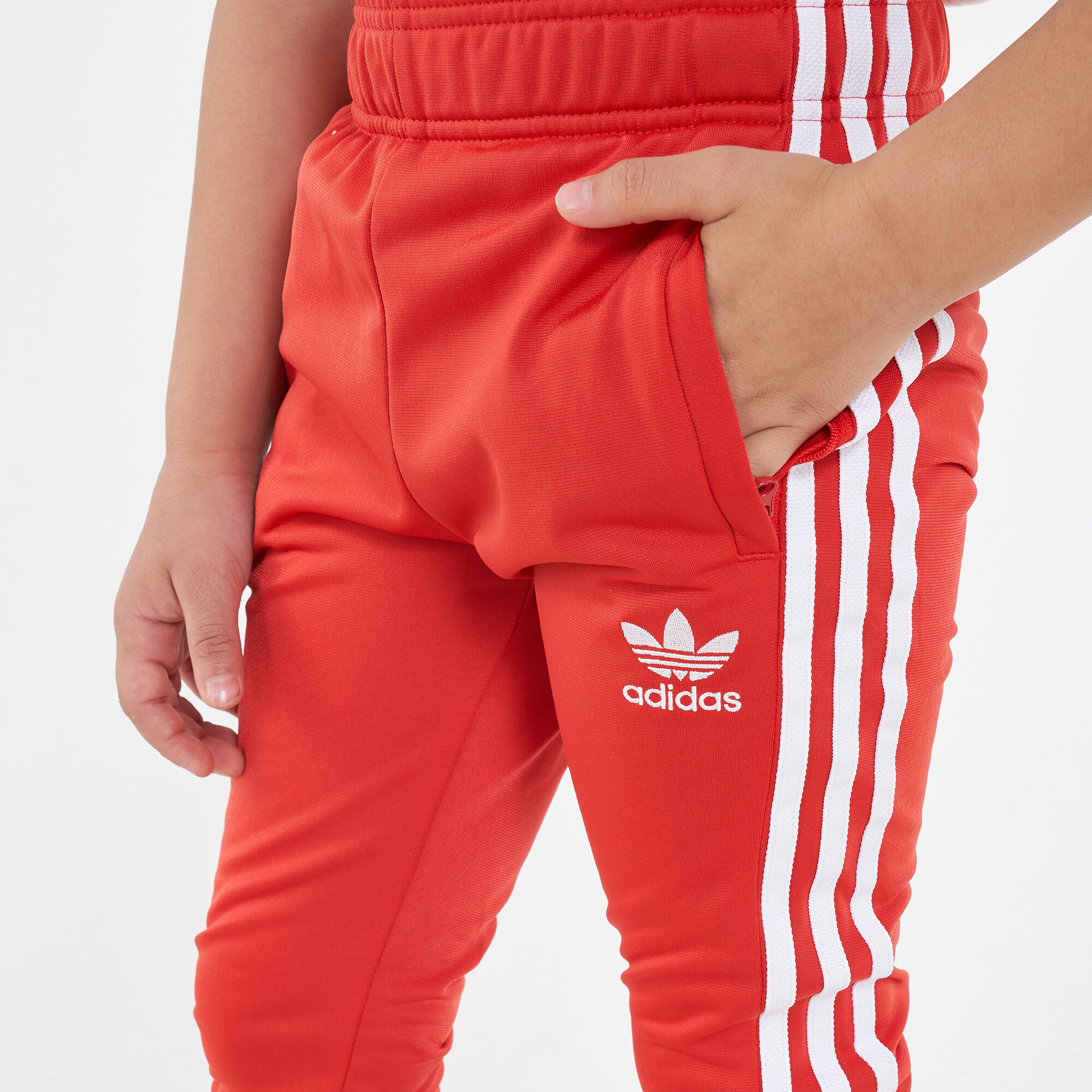 Adidas youth superstar pants online