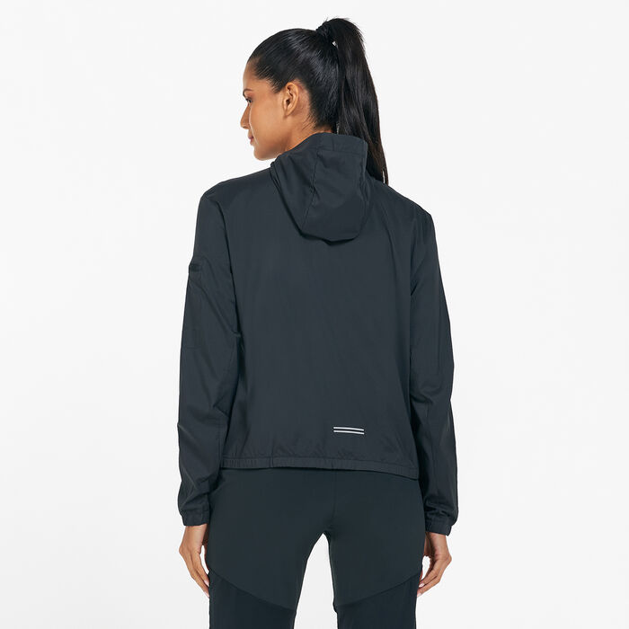 Nike Women's Running Jacket Black Nike Women's Running Jacket Black image number 1