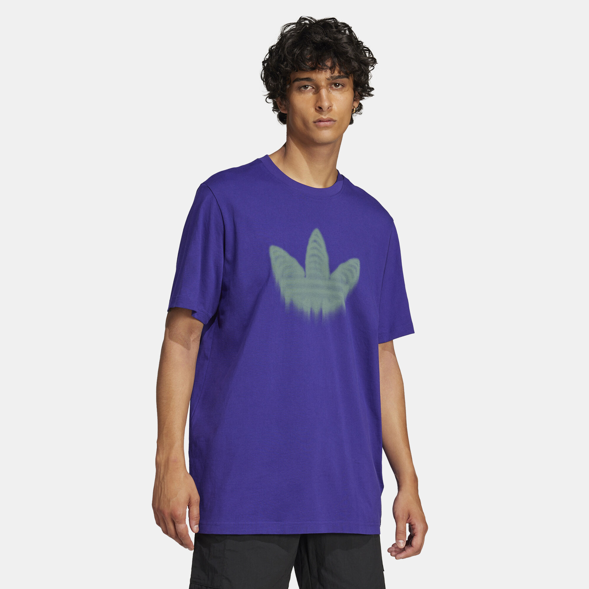 お気にいる adidas Shop Originals Purple T-Shirt Trefoil Skeleton Men's トップス