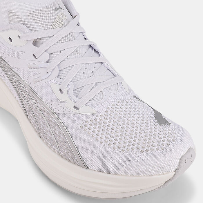 PUMA Men's Deviate NITRO 3 Road Running Shoes White image number 4