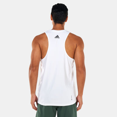 adidas Men's Own The Run Tank Top White