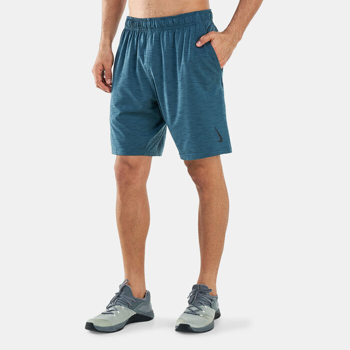 Nike Men's Dri-FIT Hyperdry Yoga Shorts Blue Nike Men's Dri-FIT Hyperdry Yoga Shorts Blue image number 0