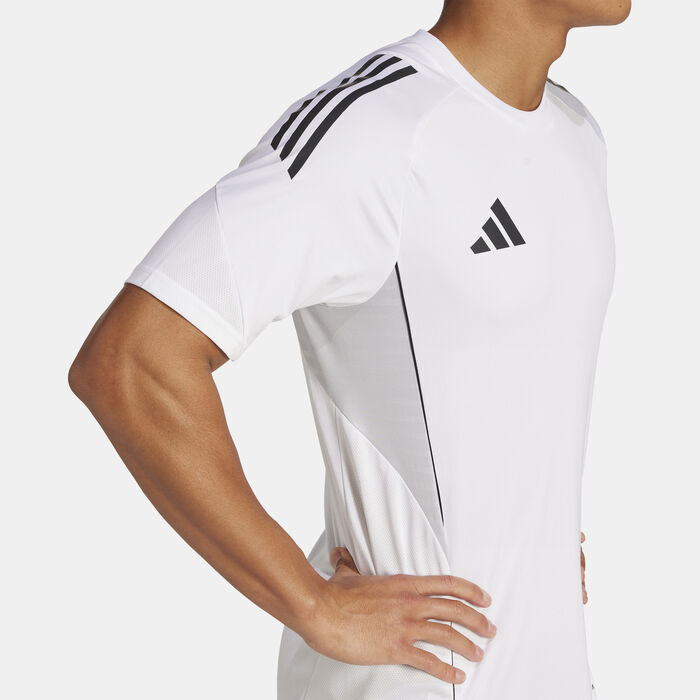 adidas Men's Tiro 25 Competition Training Football Top White adidas Men's Tiro 25 Competition Training Football Top White image number 4