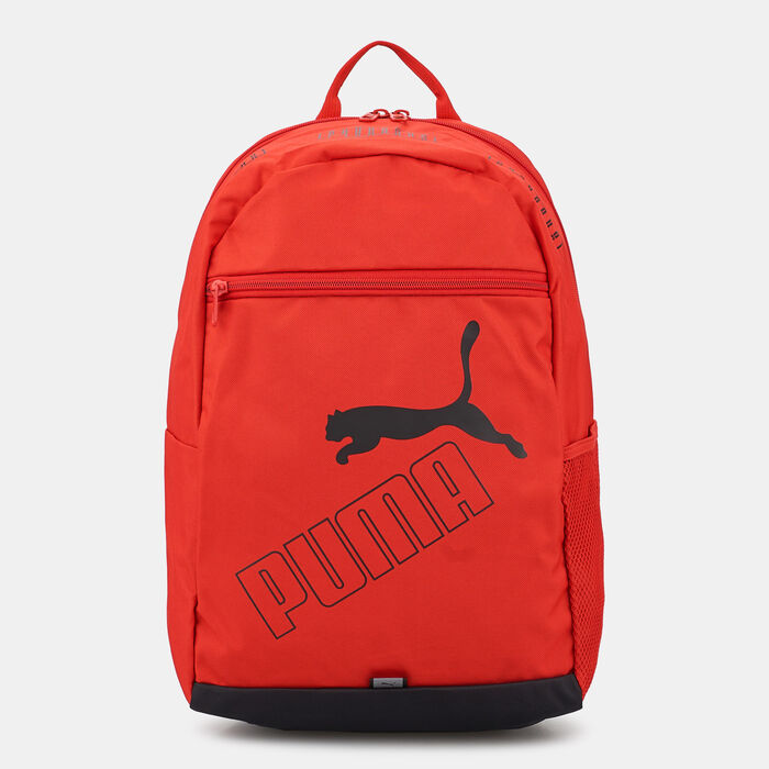PUMA Logo Phase II Backpack Red PUMA Logo Phase II Backpack Red image number 0