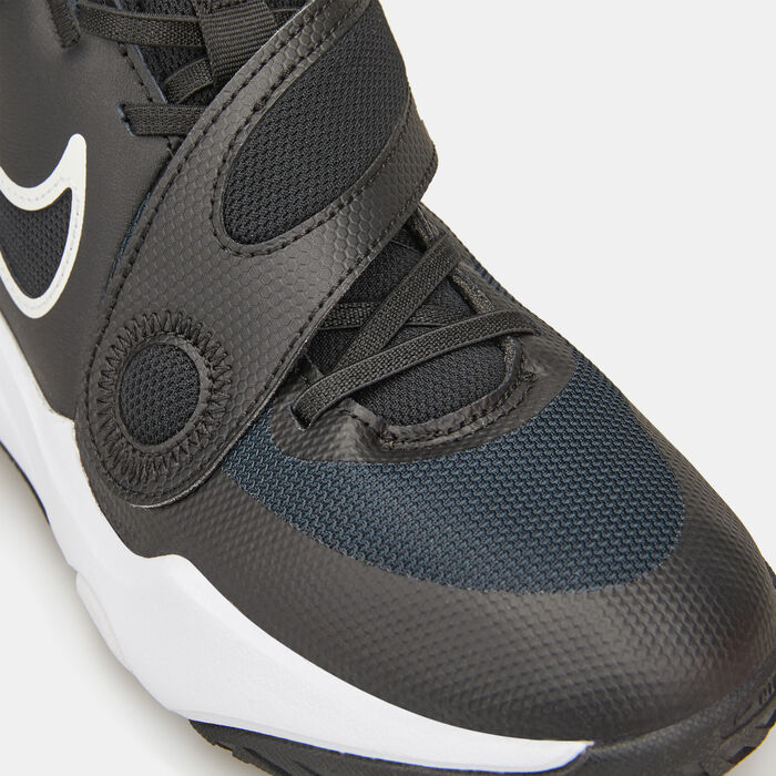 Nike Kids' Team Hustle D11 Basketball Shoe (Older Kids) Black image number 4