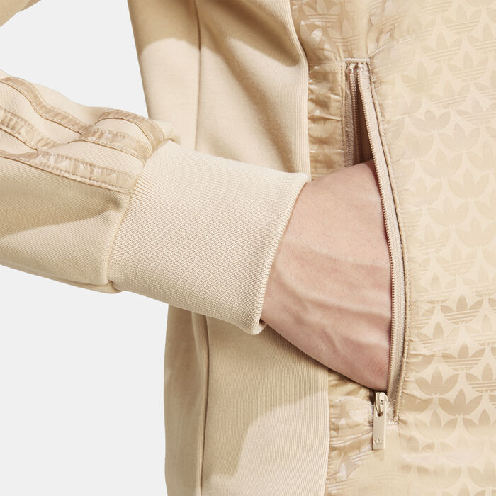 Shop adidas Originals Men's Mono Track Jacket Beige Online