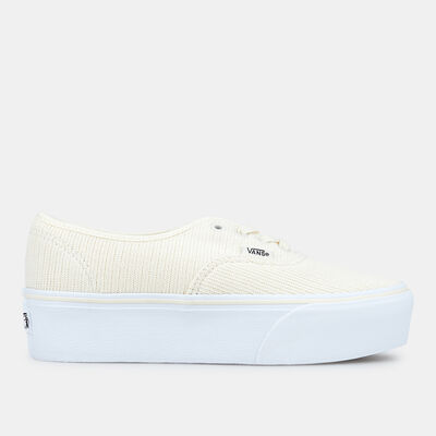 Vans Authentic Stackform Unisex Shoe Ivory Vans Authentic Stackform Unisex Shoe Ivory