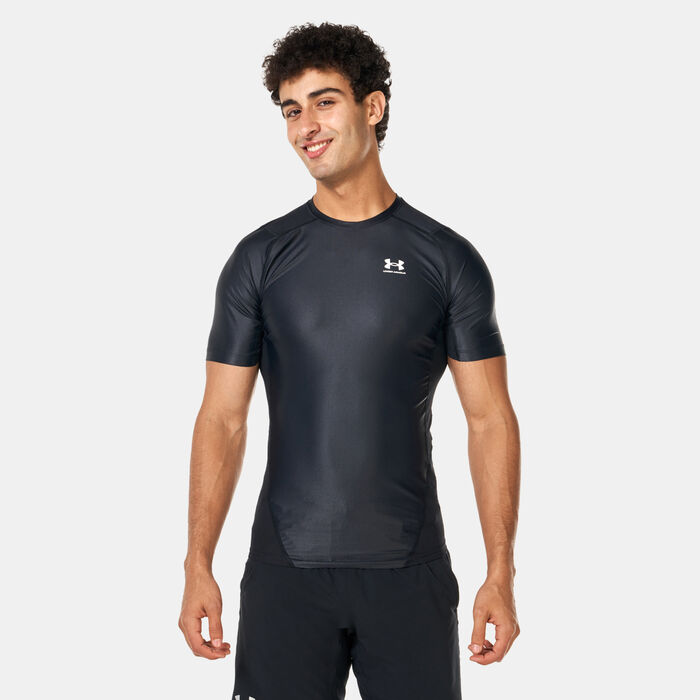 Under Armour Men's UA Iso-Chill Compression T-Shirt Black Under Armour Men's UA Iso-Chill Compression T-Shirt Black image number 0