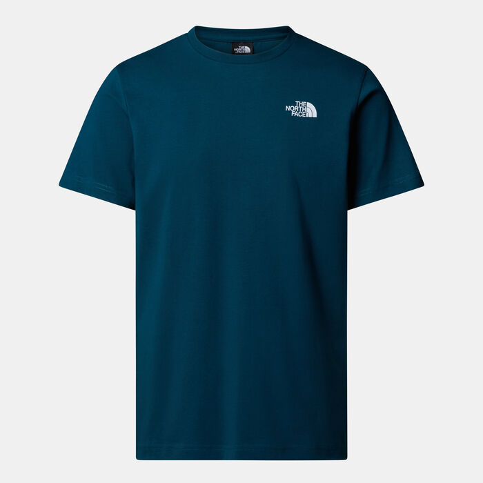 The North Face Men's Vertical T-Shirt Green The North Face Men's Vertical T-Shirt Green image number 0