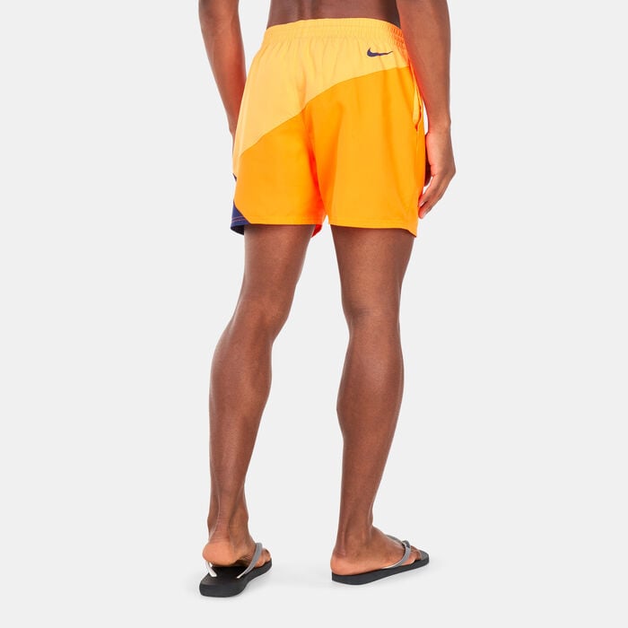 Nike Swim Men's Logo Jackknife 5-Inch Swimming Shorts Orange Nike Swim Men's Logo Jackknife 5-Inch Swimming Shorts Orange image number 1