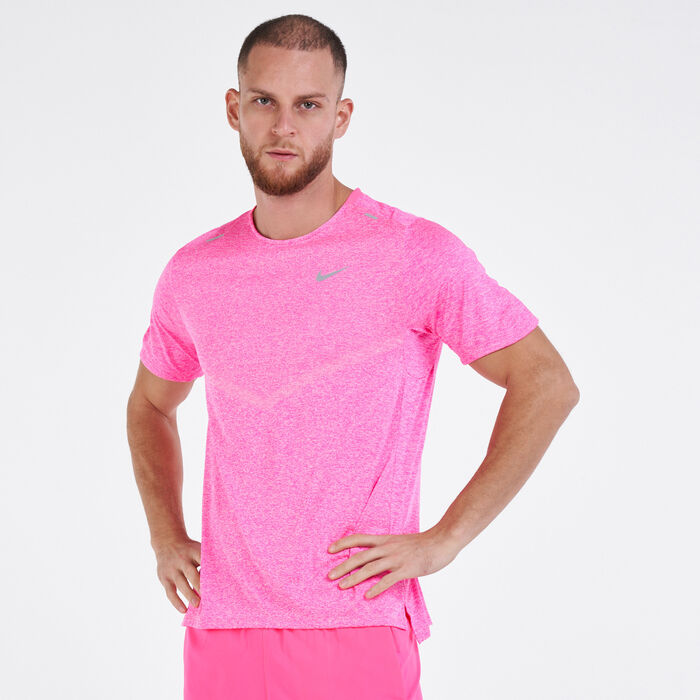 hot pink nike shirt mens