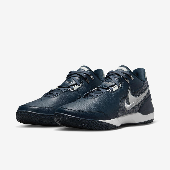 Nike Men's LeBron NXXT Gen AMPD Basketball Shoes Blue Nike Men's LeBron NXXT Gen AMPD Basketball Shoes Blue image number 4