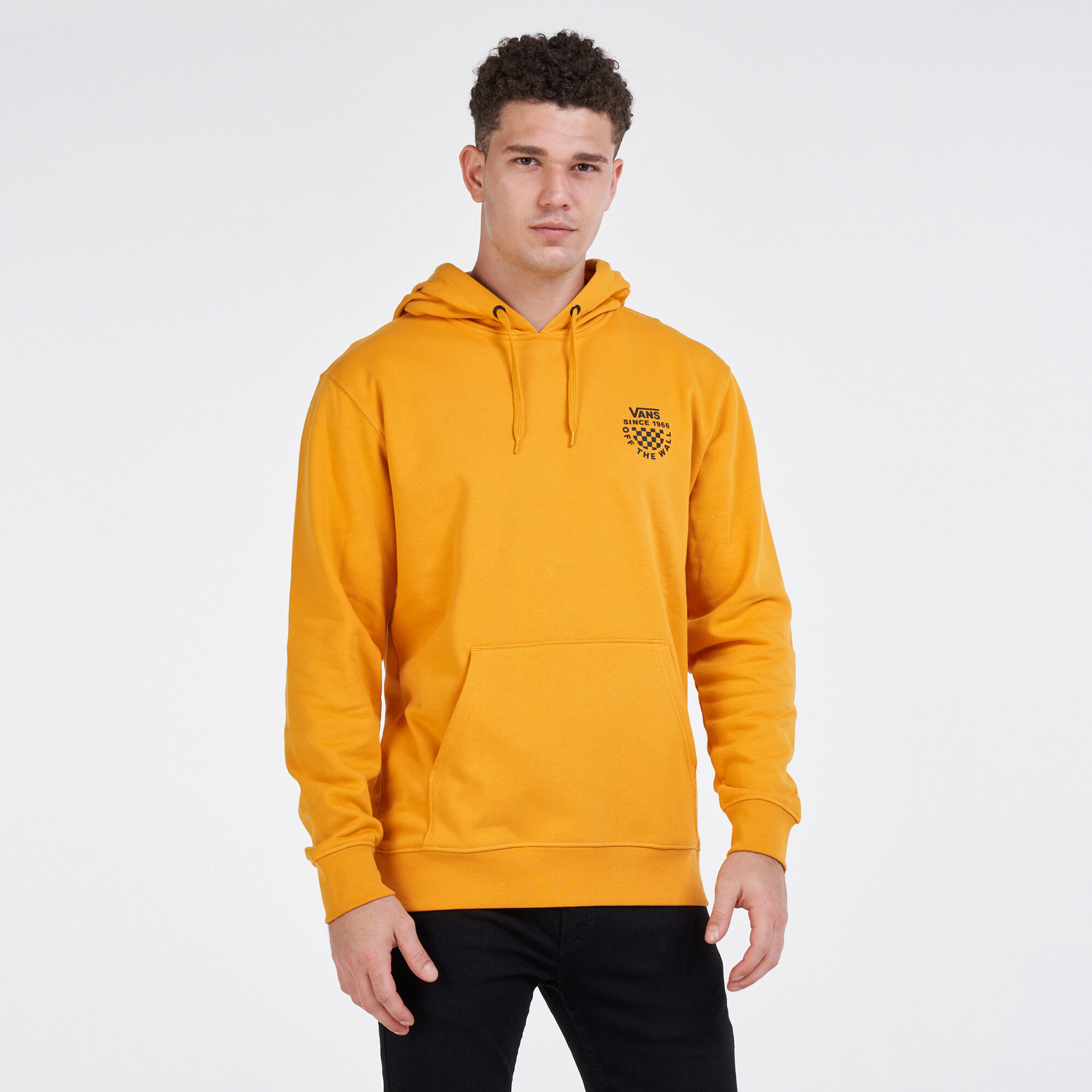 Mens yellow sale vans hoodie