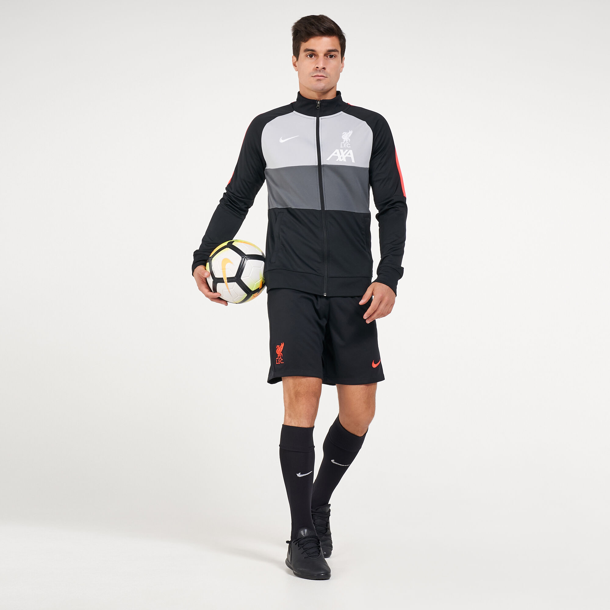 Buy Nike Men s Liverpool F.C. I96 Anthem Track Jacket Black in KSA