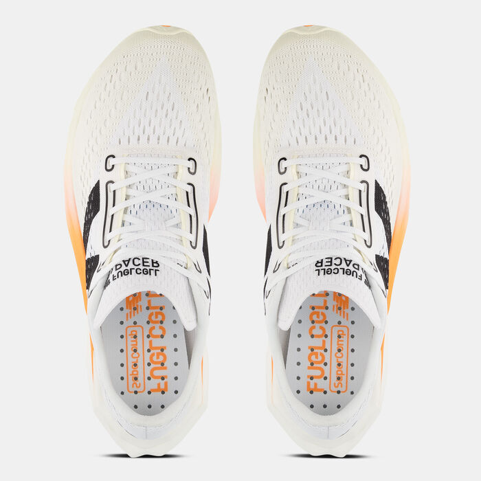 New Balance Men's FuelCell SuperComp Pacer v2 Shoes yellow New Balance Men's FuelCell SuperComp Pacer v2 Shoes yellow image number 4