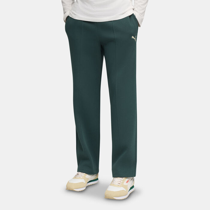 PUMA Men's Class Pinnacle Pintuck Sweatpants Green image number 0