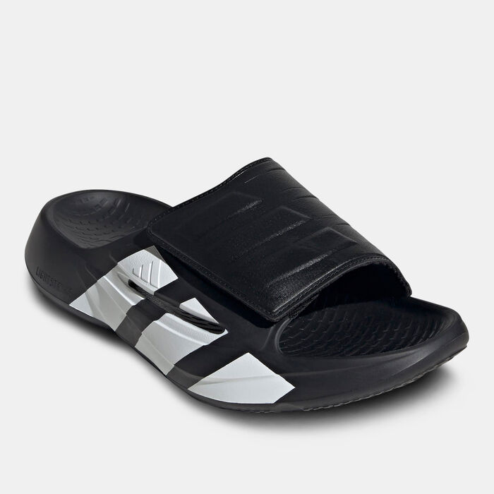 adidas Men's Lightblaze Slides Black adidas Men's Lightblaze Slides Black image number 1