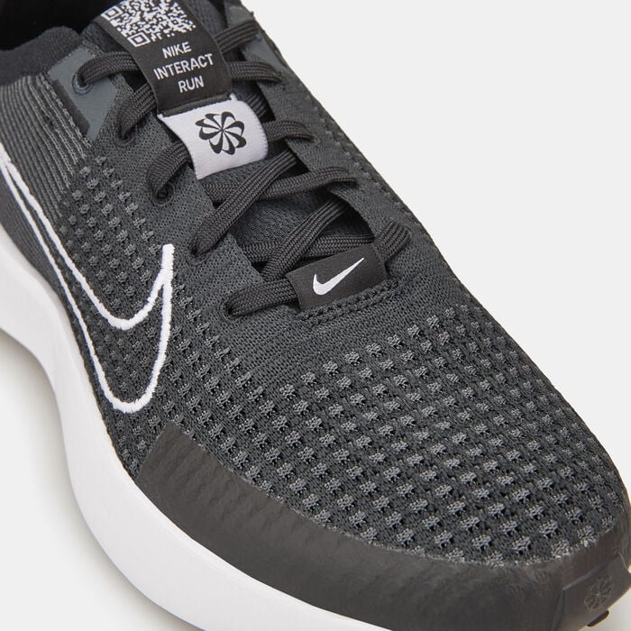 Nike Men's Interact Run Road Running Shoes Black Nike Men's Interact Run Road Running Shoes Black image number 4