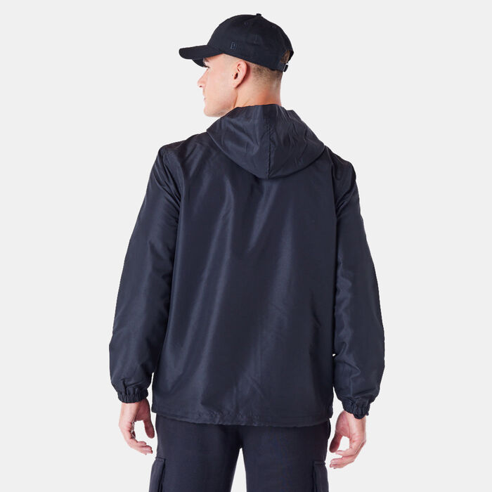 New Era Men's NBA Chicago Bulls Graphic Full-Zip Hoodie Black image number 1