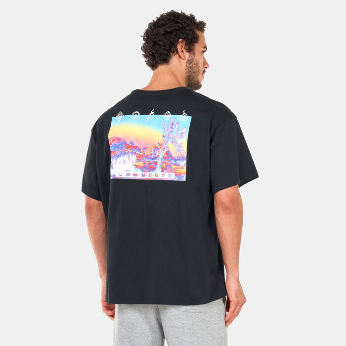Converse Men's Inverted Desert T-Shirt Black image number 1