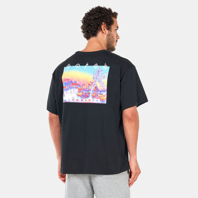Converse Men's Inverted Desert T-Shirt Black Converse Men's Inverted Desert T-Shirt Black