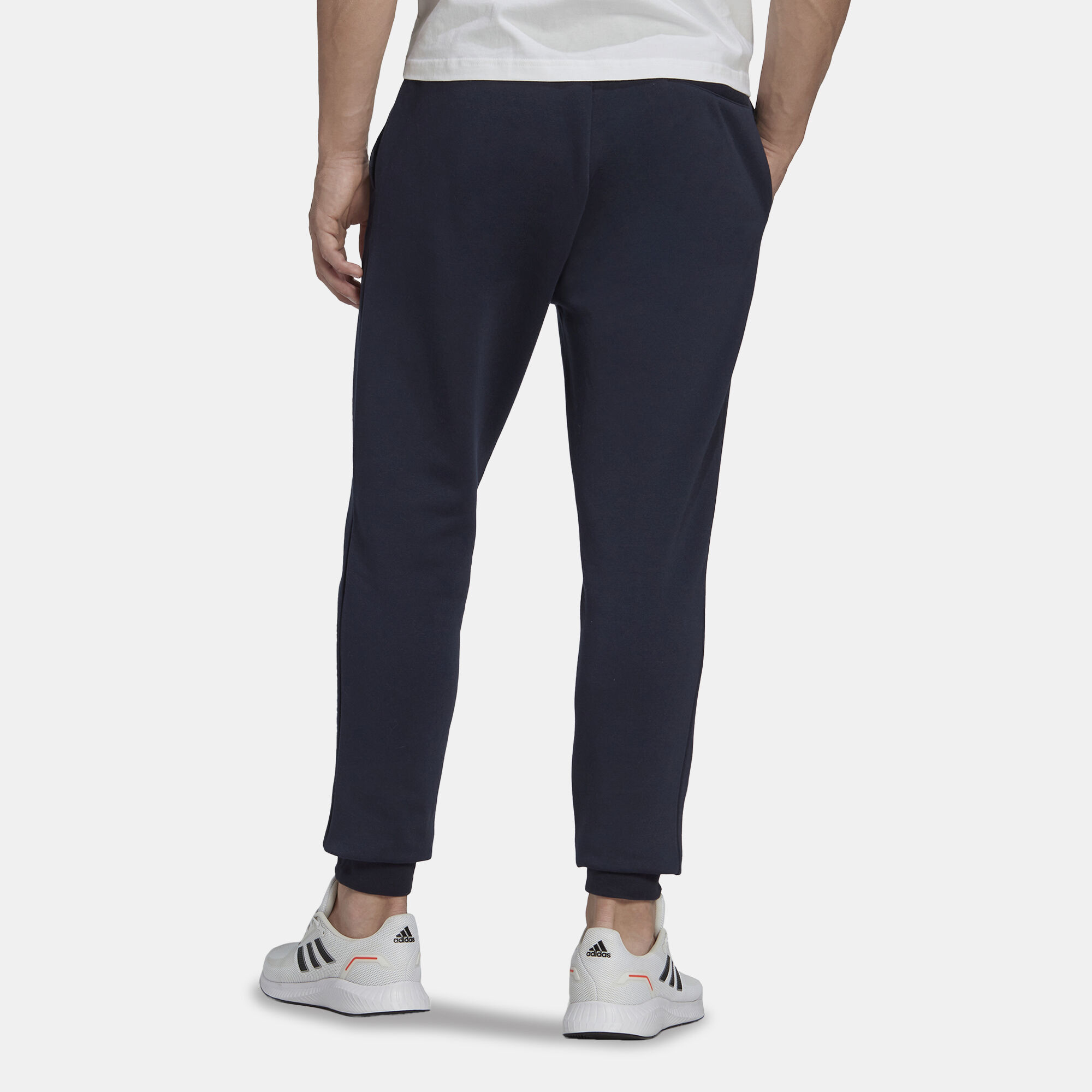 Adidas men's essential fleece joggers clearance