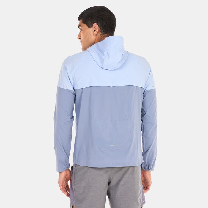 Nike Men's Windrunner Running Jacket Blue Nike Men's Windrunner Running Jacket Blue image number 1