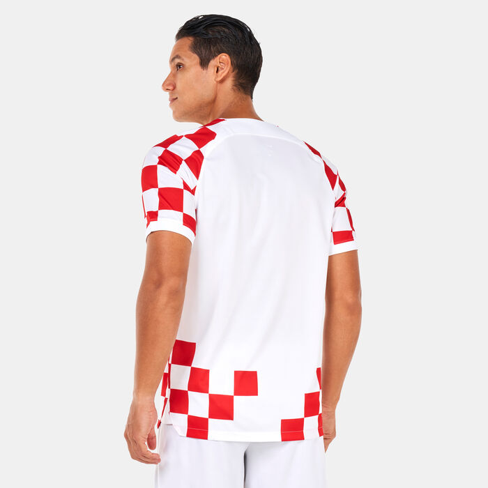 Nike Men's Dri-FIT Croatia Pro Fan Stadium Home Jersey - 2022/23 White Nike Men's Dri-FIT Croatia Pro Fan Stadium Home Jersey - 2022/23 White image number 1