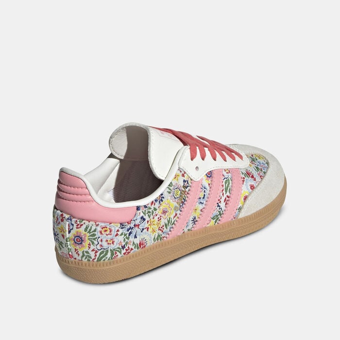 adidas Originals Kids' Samba OG x Liberty London Shoes Multi-Color adidas Originals Kids' Samba OG x Liberty London Shoes Multi-Color image number 2