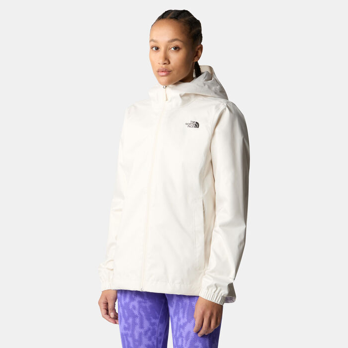The North Face Women's Quest Rain Jacket White The North Face Women's Quest Rain Jacket White image number 3