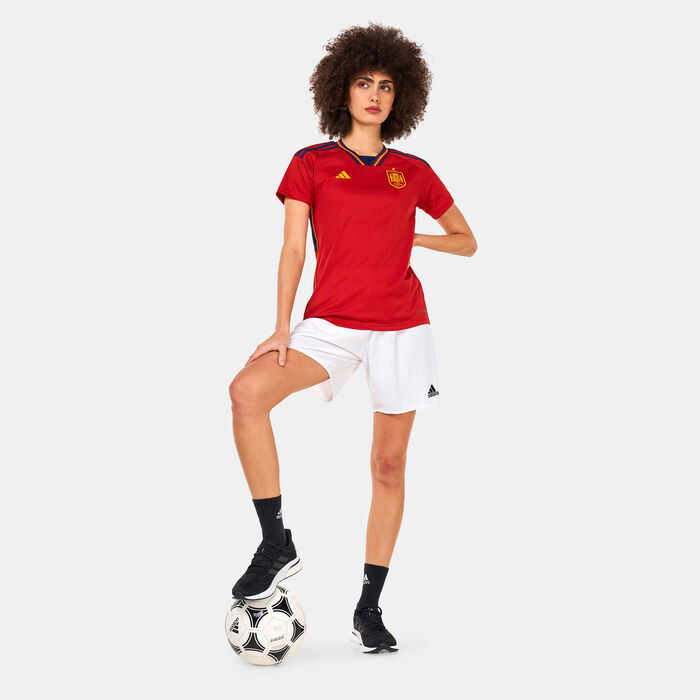 adidas Women's Spain Home Jersey - 2022 Red image number 2