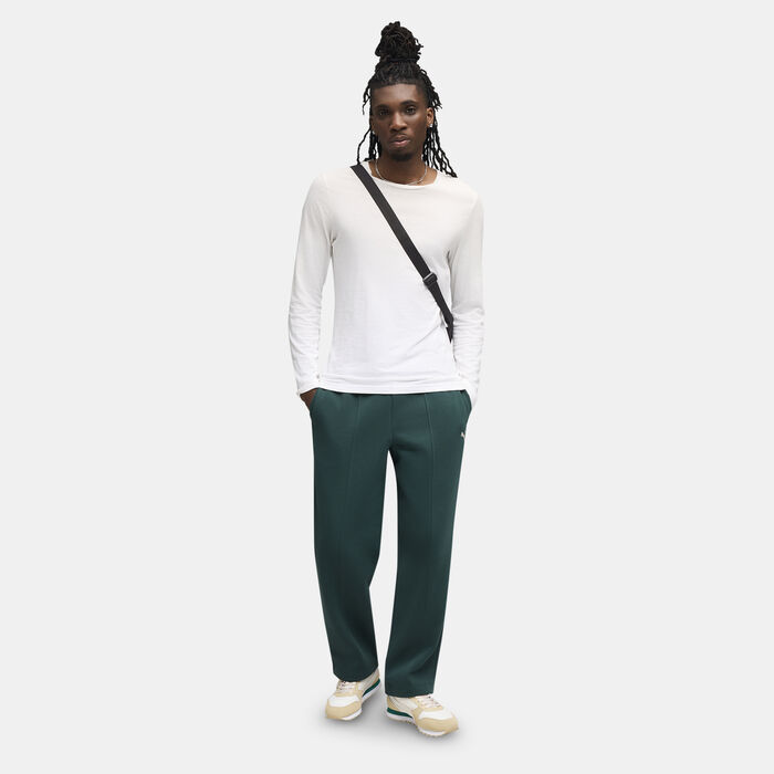 PUMA Men's Class Pinnacle Pintuck Sweatpants Green image number 2