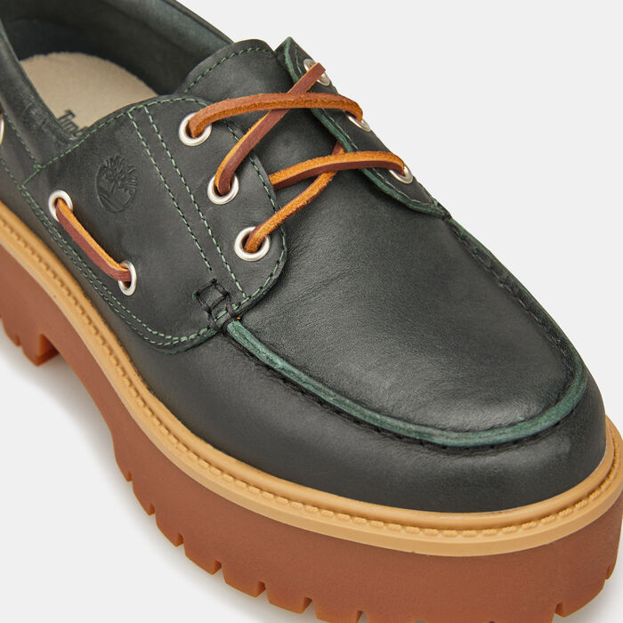 Timberland Women's Premium Elevated 3-Eye Shoe Green image number 4