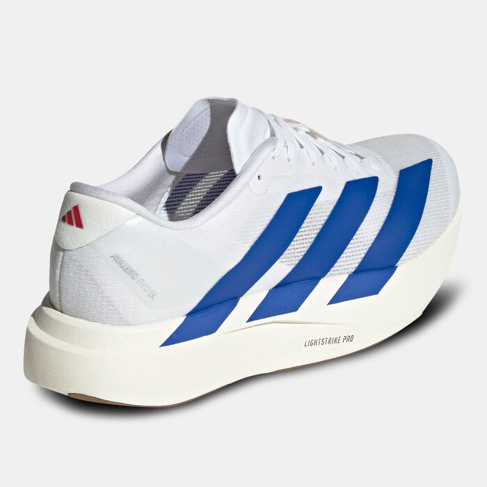 adidas Women's Adizero EVO SL Shoes White adidas Women's Adizero EVO SL Shoes White image number 2