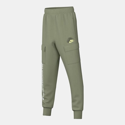 Nike Kids' Sportswear Standard Issue Cargo Pants Green Nike Kids' Sportswear Standard Issue Cargo Pants Green