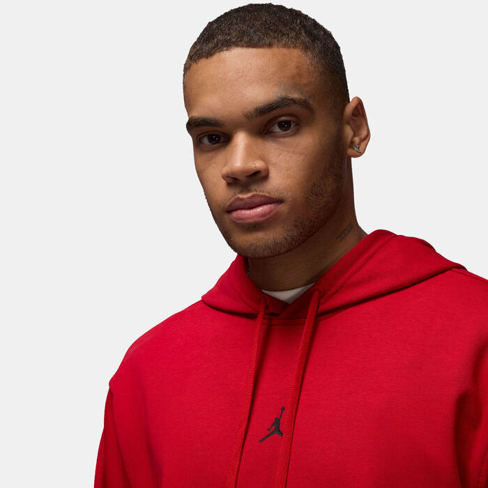 Jordan Men's Sport Crossover Dri-FIT Hoodie Red image number 3