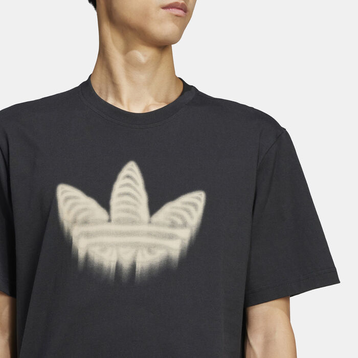 adidas Originals Men's Skeleton Trefoil T-Shirt Black adidas Originals Men's Skeleton Trefoil T-Shirt Black image number 4