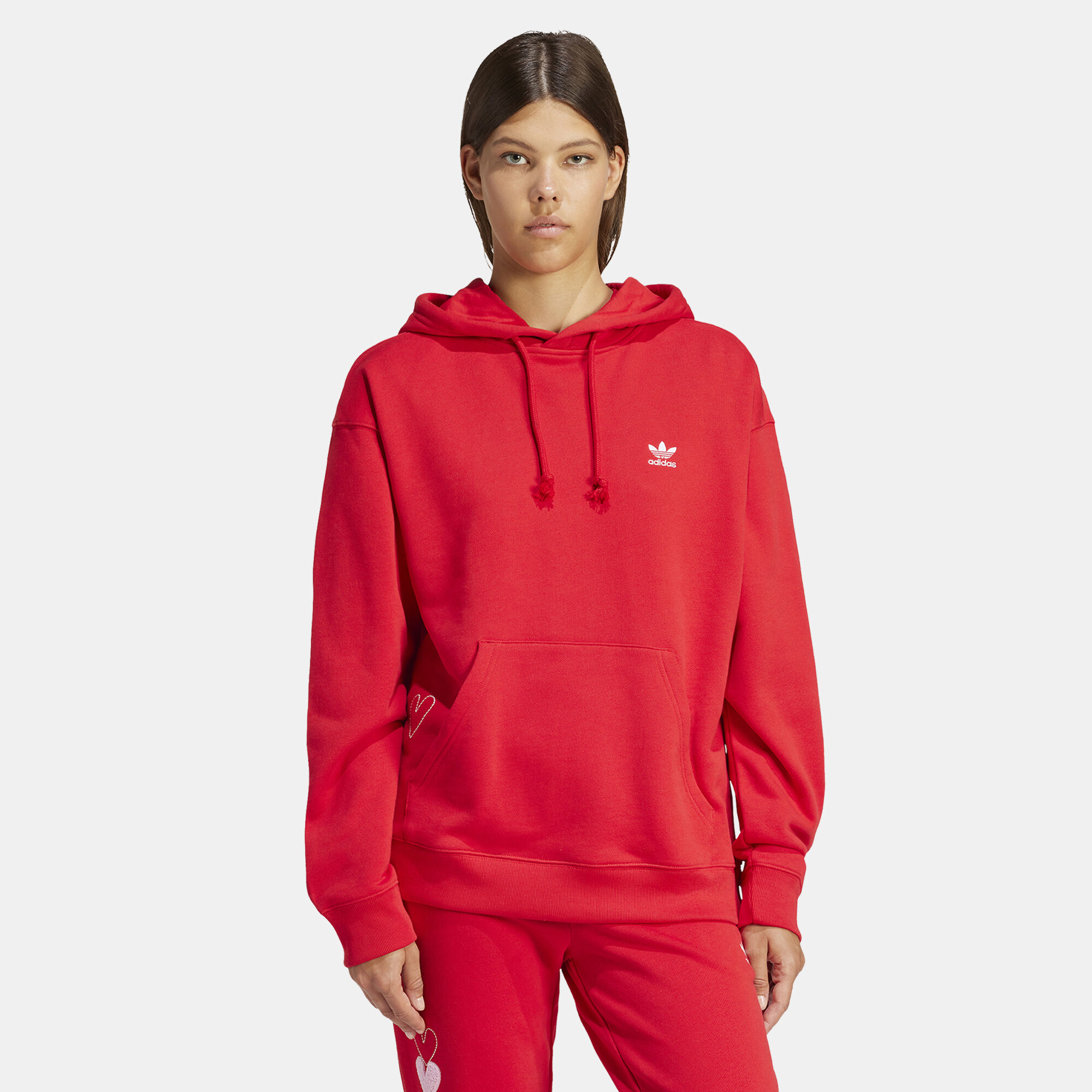 Adidas heart hoodie discount