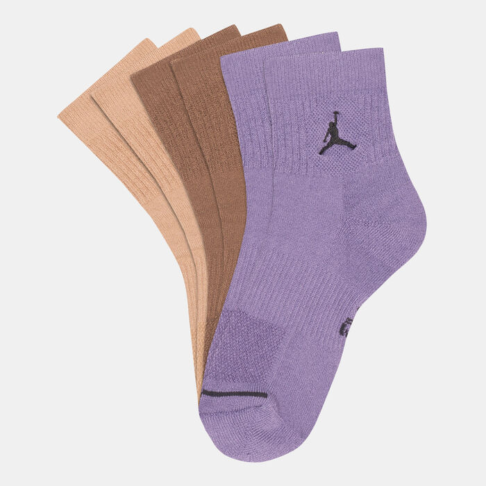 Jordan Everyday Ankle Socks (3 Pairs) Multi-Color Jordan Everyday Ankle Socks (3 Pairs) Multi-Color image number 0