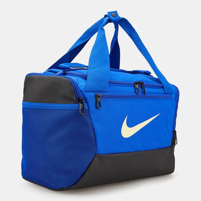 Nike Brasilia 9.5 Training Duffel Bag (Extra-Small) Blue Nike Brasilia 9.5 Training Duffel Bag (Extra-Small) Blue image number 2