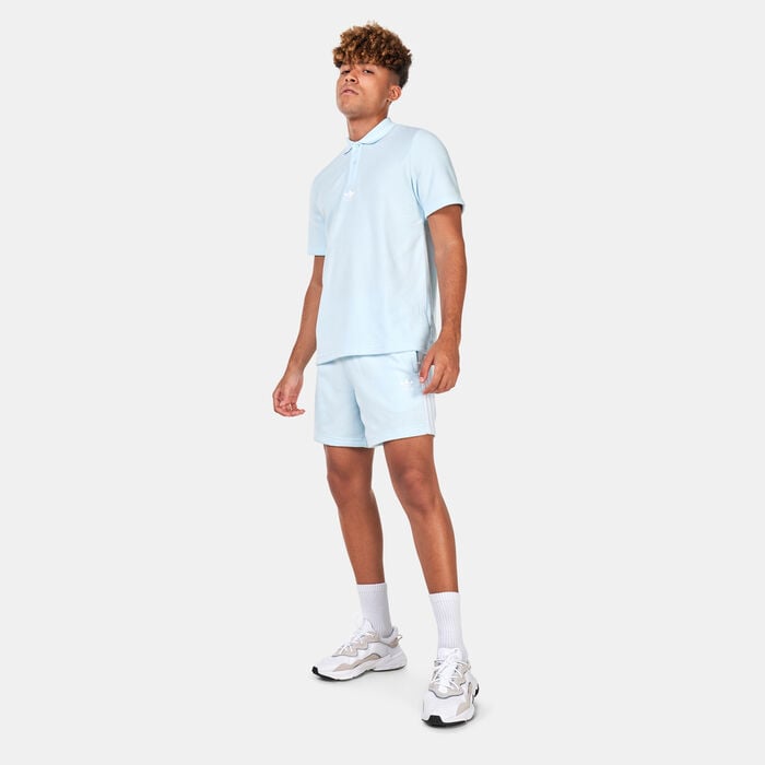 adidas Originals Men's Adicolor Classics Sports Polo Shirt Blue adidas Originals Men's Adicolor Classics Sports Polo Shirt Blue image number 2