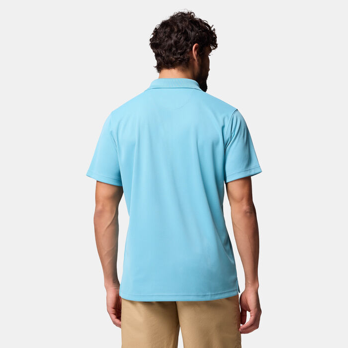 Columbia Men's Utilizer Polo Shirt Blue Columbia Men's Utilizer Polo Shirt Blue image number 1