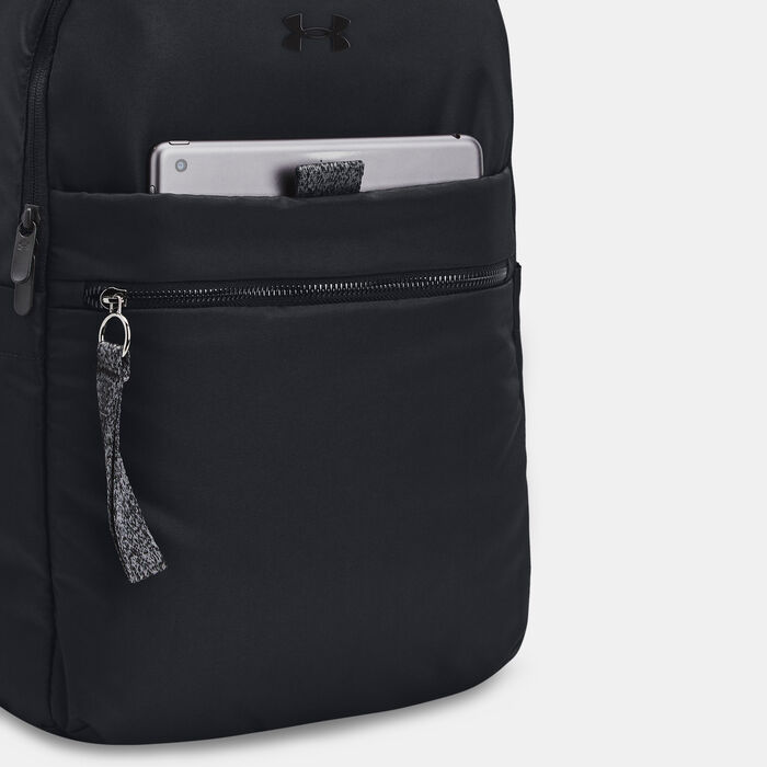 Under Armour Women's Studio Campus Backpack Black Under Armour Women's Studio Campus Backpack Black image number 2