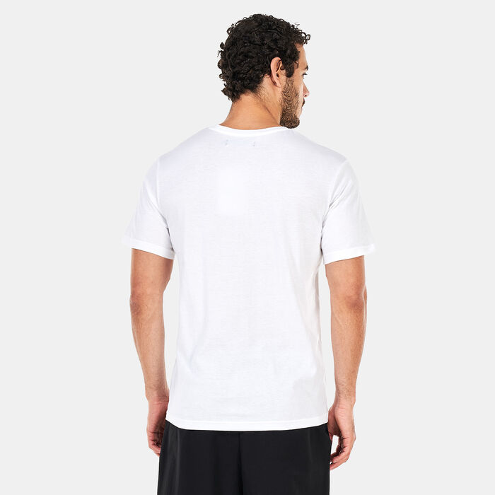 Tee Library Men's Supima Straight Hem T-Shirt White Tee Library Men's Supima Straight Hem T-Shirt White image number 1