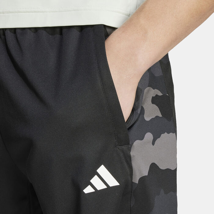 adidas Men's Train Essentials Camo Training Shorts Black adidas Men's Train Essentials Camo Training Shorts Black image number 3
