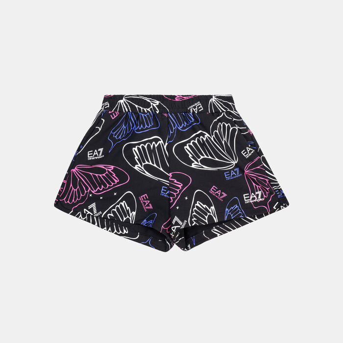 EA7 Emporio Armani Kids' Graphic Series Shorts Black image number 0