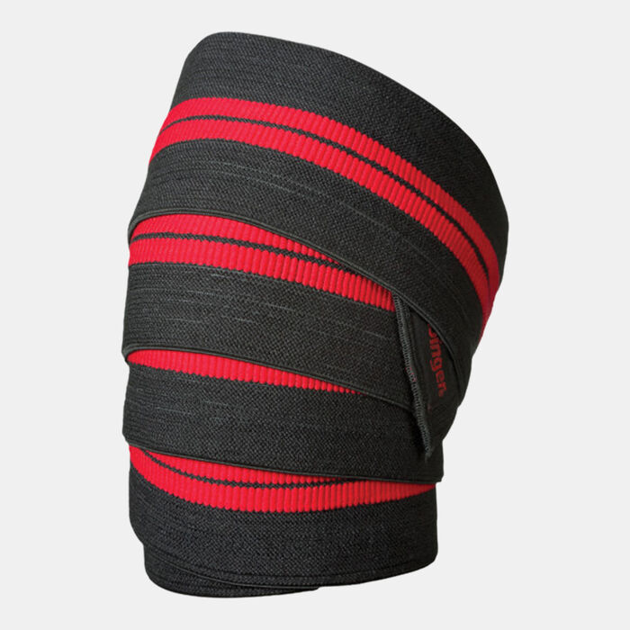 Harbinger Red Line Knee Wraps Black Harbinger Red Line Knee Wraps Black image number 0