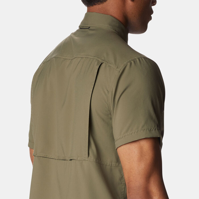 Columbia Men's Silver Ridge Utility Lite Hiking Shirt Green Columbia Men's Silver Ridge Utility Lite Hiking Shirt Green image number 3