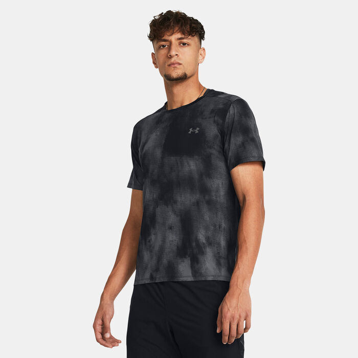 Under Armour Men's Launch Elite Wash T-Shirt Black image number 0