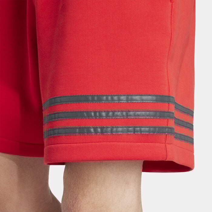adidas Originals Men's Street Neuclassic Shorts Red adidas Originals Men's Street Neuclassic Shorts Red image number 4